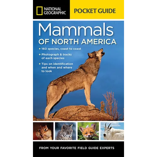 National Geographic Pocket Guide to the Mammals of North America - Paperback