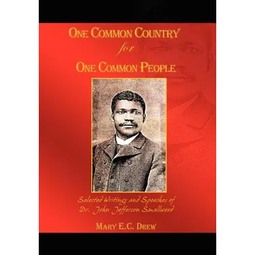 One Common Country for One Common People - Hardcover