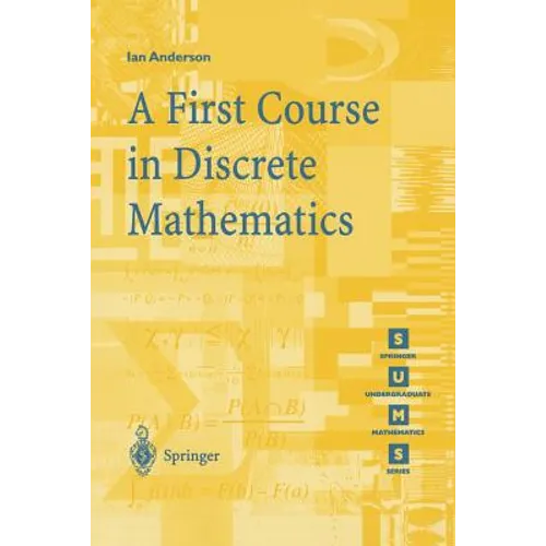 A First Course in Discrete Mathematics - Paperback