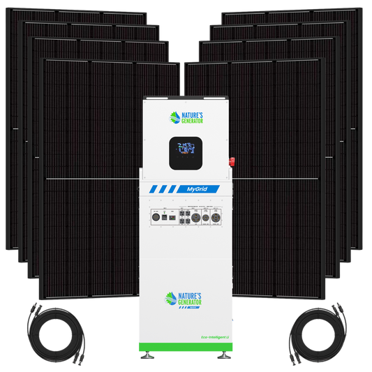 MyGrid 10K Solar Generator for Home