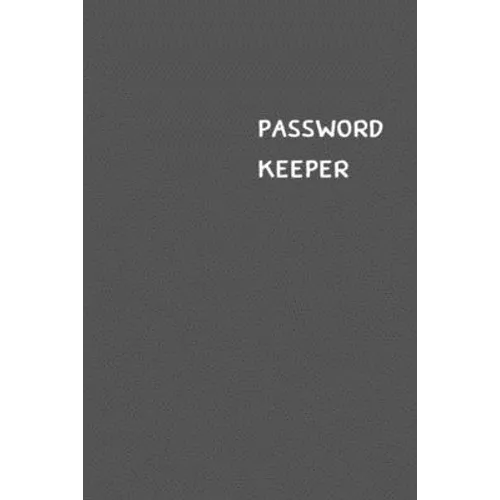 Password Keeper: Size (6 x 9 inches) - 100 Pages - Anchor Cover: Keep your usernames, passwords, social info, web addresses and securit - Paperback