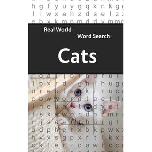 Real World Word Search: Cats - Paperback