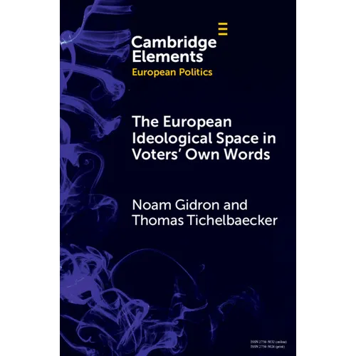 The European Ideological Space in Voters' Own Words - Paperback