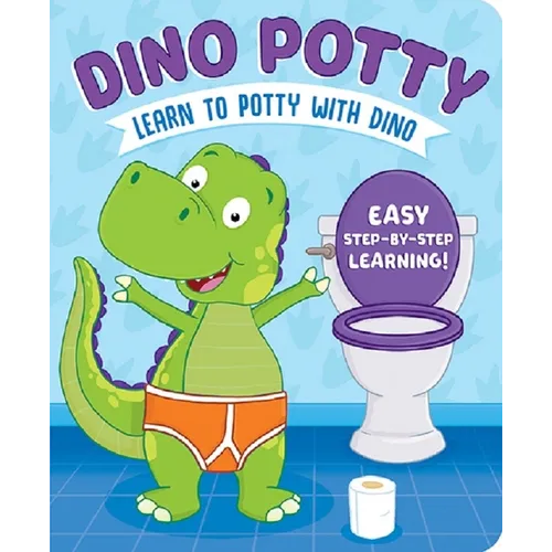 Learn to Potty with Dino - Board Book