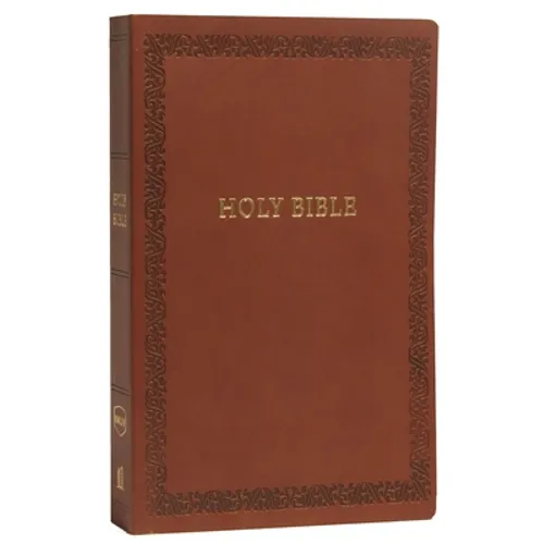 NKJV, Holy Bible, Soft Touch Edition, Imitation Leather, Brown, Comfort Print - Imitation Leather