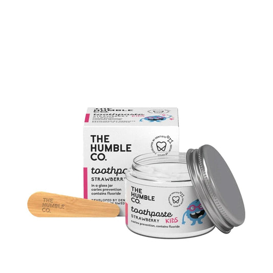 The Humble Co Sensitive Teeth Toothpaste - Gentle Strawberry Flavored Oral Care for Sensitive Mouths