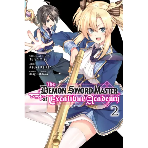 The Demon Sword Master of Excalibur Academy, Vol. 2 (Manga) - Paperback