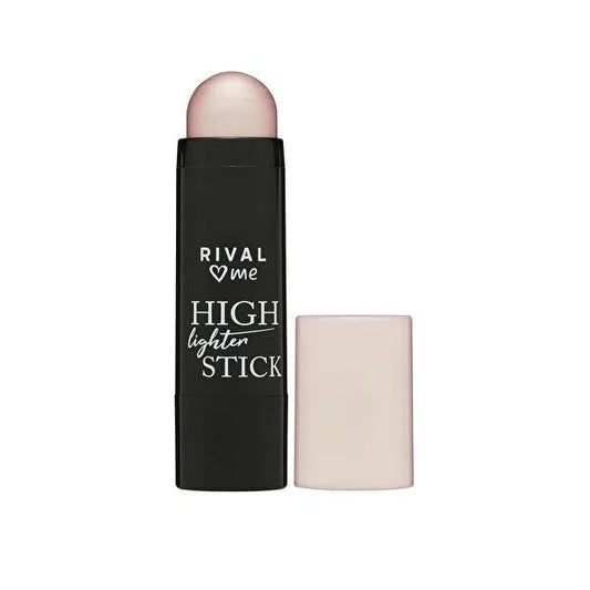 Rival Loves Me Highlighter Stick - Compact Makeup for Enhanced Beauty, Portable & Easy to Use