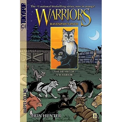 Warriors: Ravenpaw's Path #3: The Heart of a Warrior - Paperback