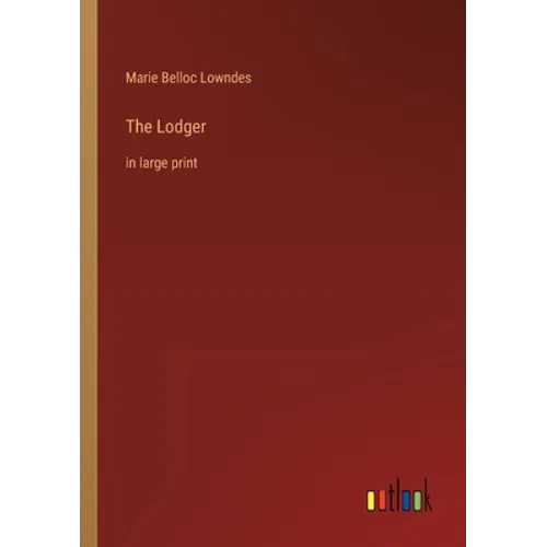 The Lodger: in large print - Paperback