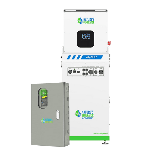 MyGrid 10K with Transfer Switch for House Battery Backup