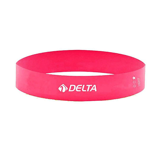 Delta Resistance Exercise Band - Light Pilates & Aerobic Squat Band - Durable Natural Rubber - Perfect for Fitness, Physical Therapy & At-Home Workouts