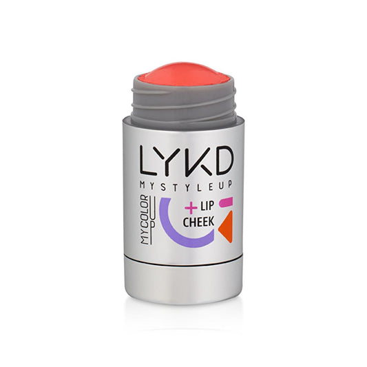 LYKD Lip & Cheek Blush - Multi-purpose Makeup for Natural Look, Candy Pink