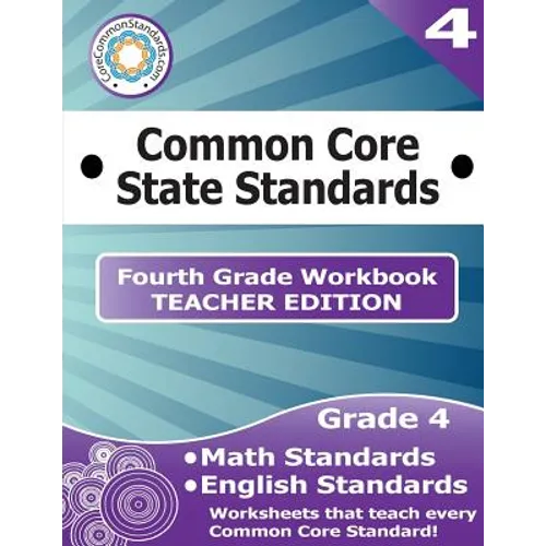 Fourth Grade Common Core Workbook - Teacher Edition - Paperback