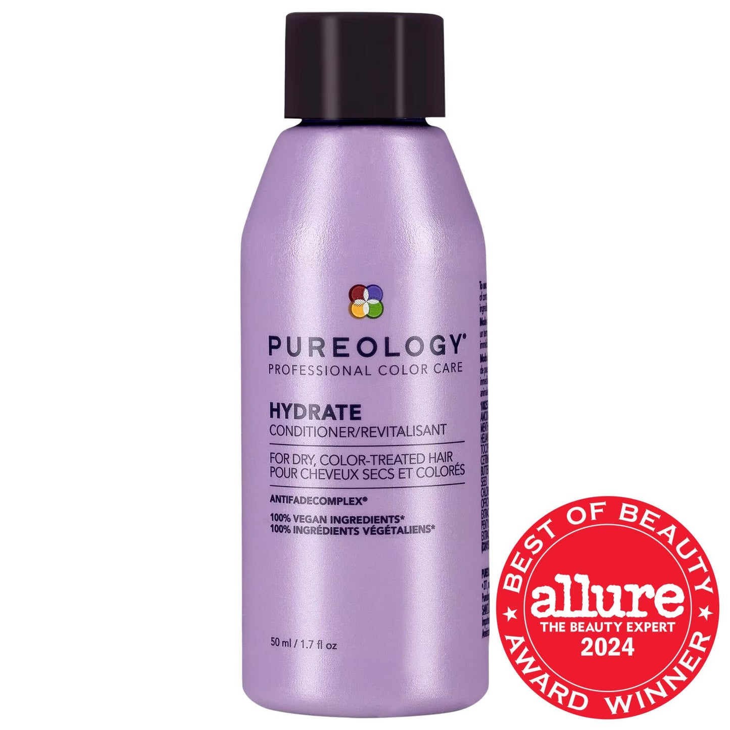 Hydrate Conditioner for Medium to Thick Hair - Vegan, Cruelty-Free, Color-Safe | Deeply Moisturizes & Softens Dry Hair