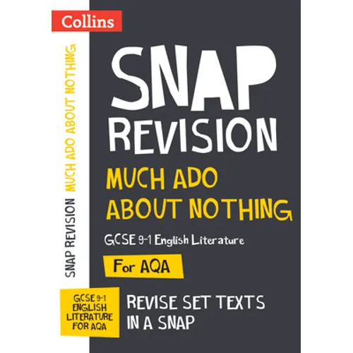 Much ADO about Nothing Aqa GCSE 9-1 English Literature Text Guide: Ideal for Home Learning, 2022 and 2023 Exams - Paperback