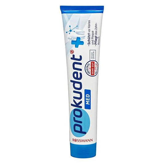 Prokudent Sensitive Teeth Toothpaste - 125ml, Sodium Fluoride for Whiter Teeth & Fresh Breath