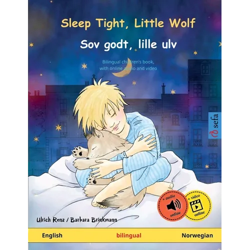 Sleep Tight, Little Wolf - Sov godt, lille ulv (English - Norwegian) - Paperback