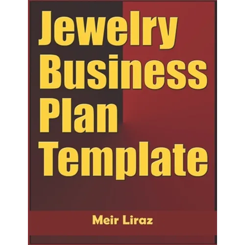 Jewelry Business Plan Template - Paperback