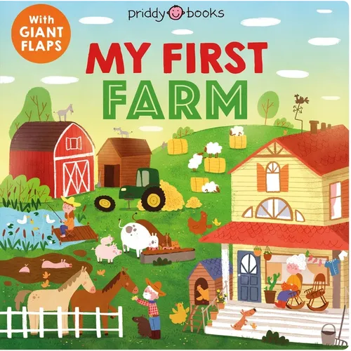 My First Places: My First Farm: With Giant Flaps - Board Book