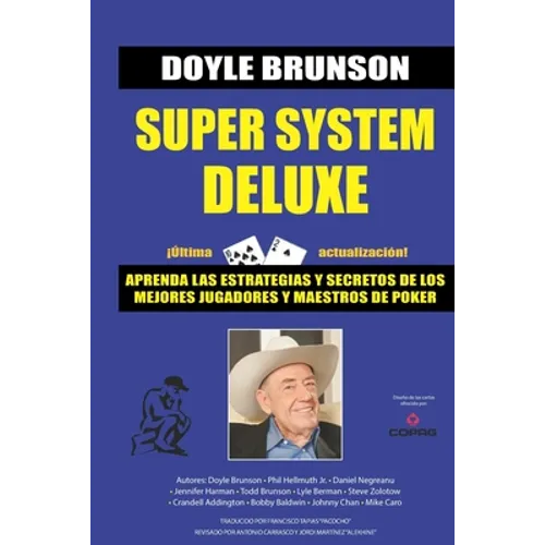 Super System Deluxe: La biblia de poker - Paperback