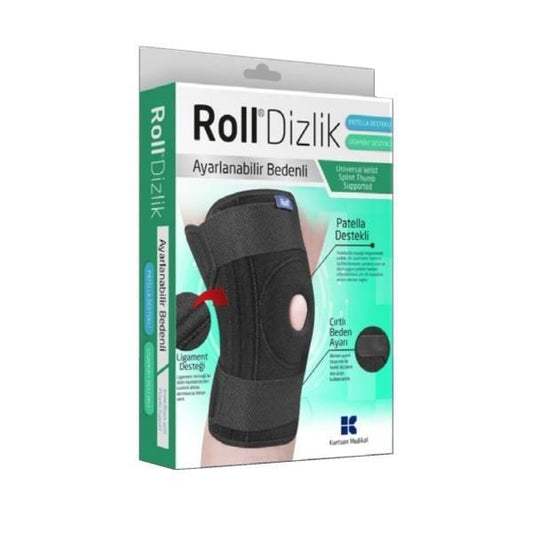 Roll Patella Knee Support Brace with Adjustable Ligament Support