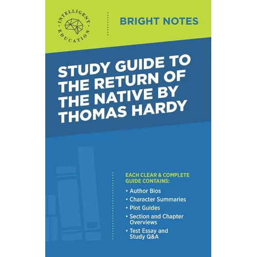 Study Guide to The Return of the Native by Thomas Hardy - Paperback