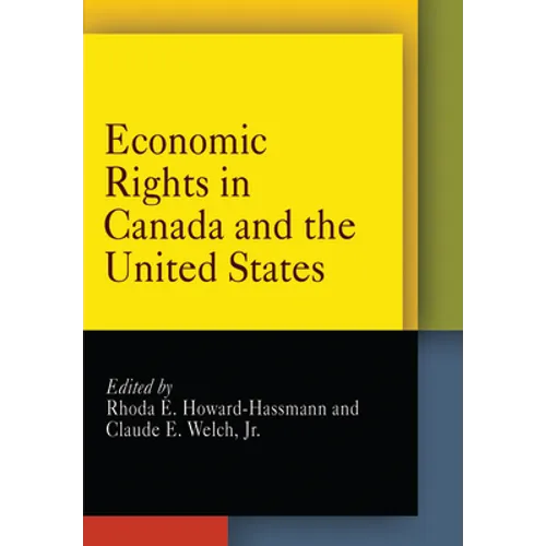 Economic Rights in Canada and the United States - Paperback