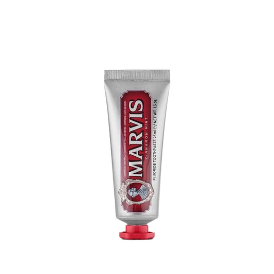 Marvis Cinnamon Mint Toothpaste - 25ml Travel Size for Fresh Breath & Oral Care