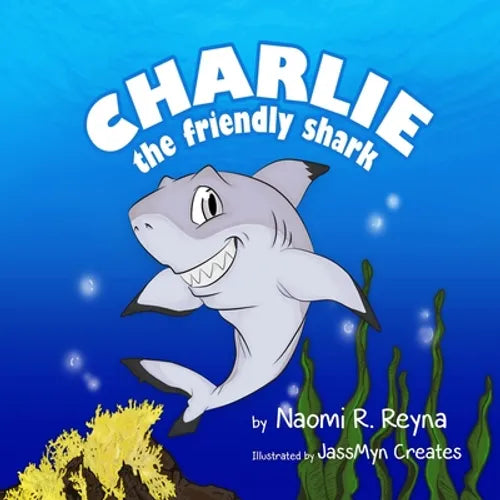Charlie the Friendly Shark: children's books, animal stories, fish and marine life, fish books, emotions, feelings, Hawaii, water books, shark boo - Paperback