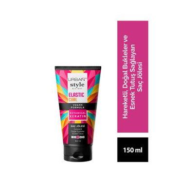 URBAN Care Style Guide Elastic Curl Hair Styling Gel - 150ml, Natural Curls, Flexible Hold, Curl Definition