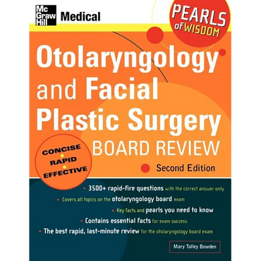 Otolaryngology and Facial Plastic Surgery Board Review - Paperback