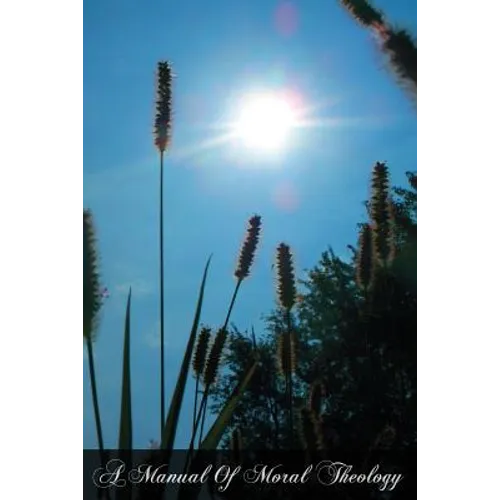 A Manual Of Moral Theology: Volume 2 For English Speaking Countries - Paperback