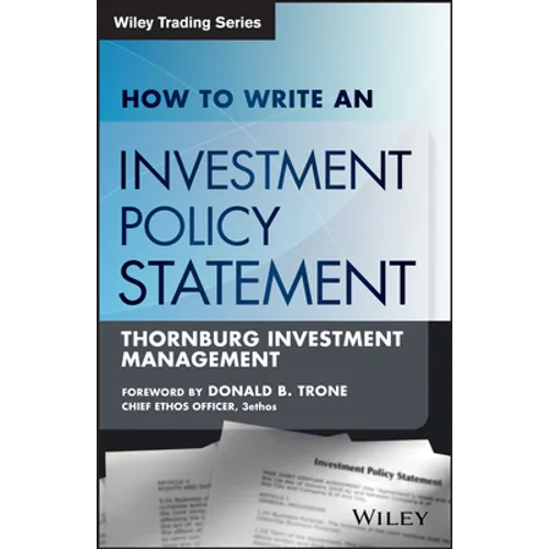 How to Write Investment Policy - Paperback