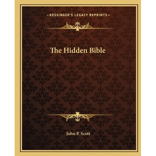 The Hidden Bible - Paperback