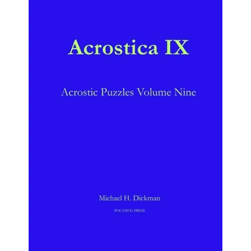 Acrostica IX - Paperback