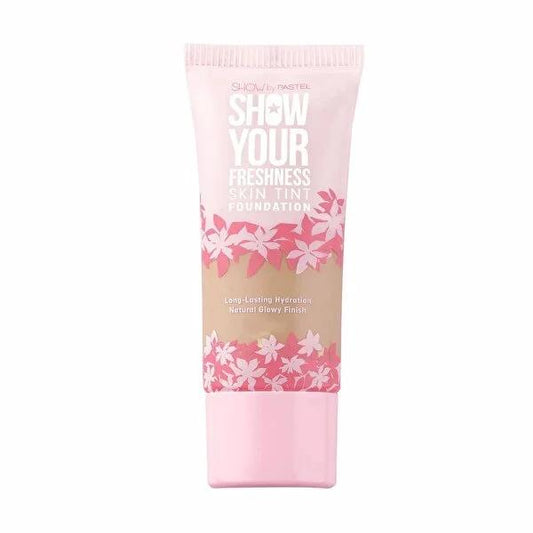 Show By Pastel Freshness Skin Tint Foundation - Lightweight, Cruelty-Free, Vegan Makeup with Antioxidant Properties - Natural Look for Sensitive Skin