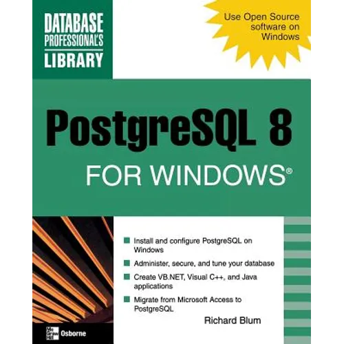 PostgreSQL 8 for Windows - Paperback