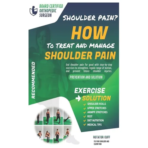 How to treat and manage shoulder pain: The Solution & Prevention with Recommended Exercises - Paperback