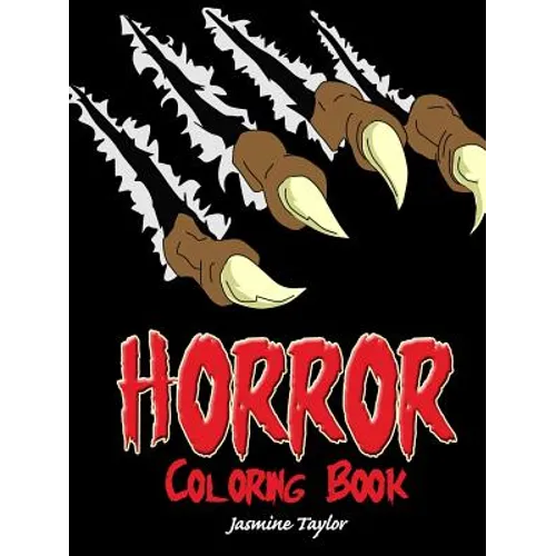 Horror Coloring Book - Paperback