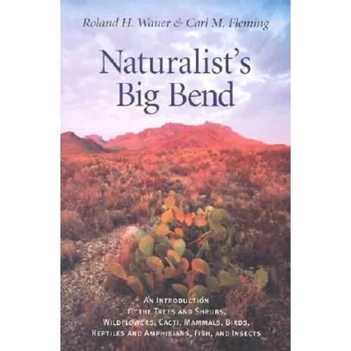 Naturalist's Big Bend: An Introduction to the Trees and Shrubs, Wildflowers, Cacti, Mammals, Birds, Reptiles and Amphibians, Fish, and Insect - Paperback