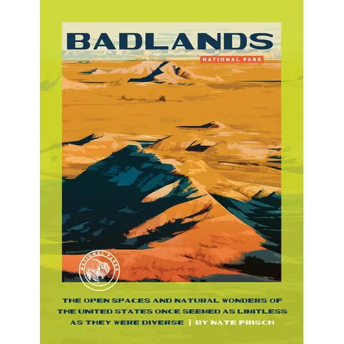 Badlands National Park - Paperback