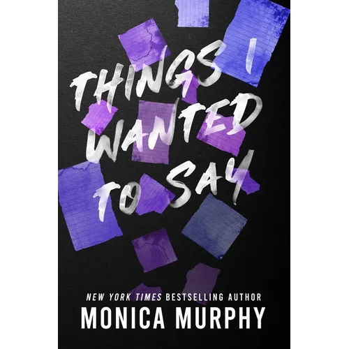 Things I Wanted to Say - Paperback