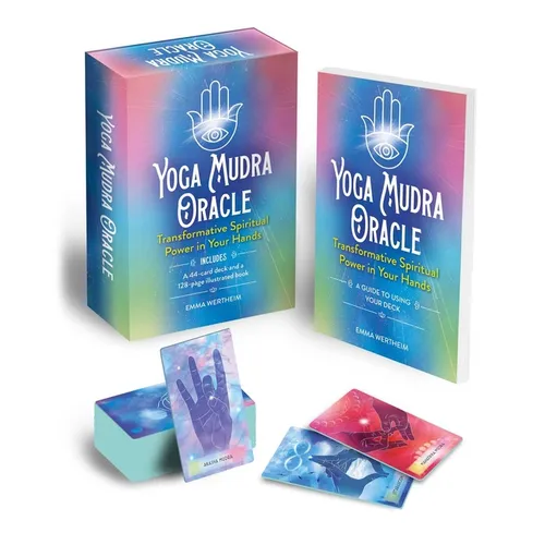 Yoga Mudra Oracle Book and Card Deck: Includes 44 Cards and a 128-Page Book - Paperback