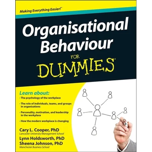 Organisational Behaviour for Dummies - Paperback