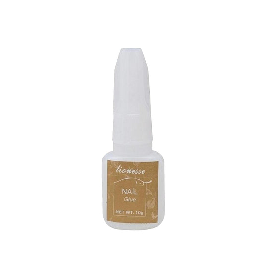 Lionesse Nail Glue 10g - Strong & Fast Bonding Adhesive for Artificial Nails