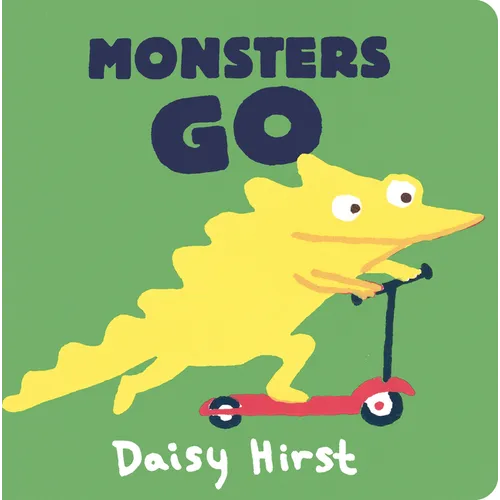 Monsters Go - Board Book