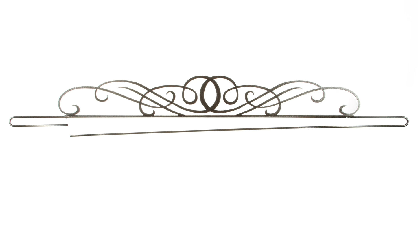 PS 36 Inch Windy Scroll Wire Split Charcoal