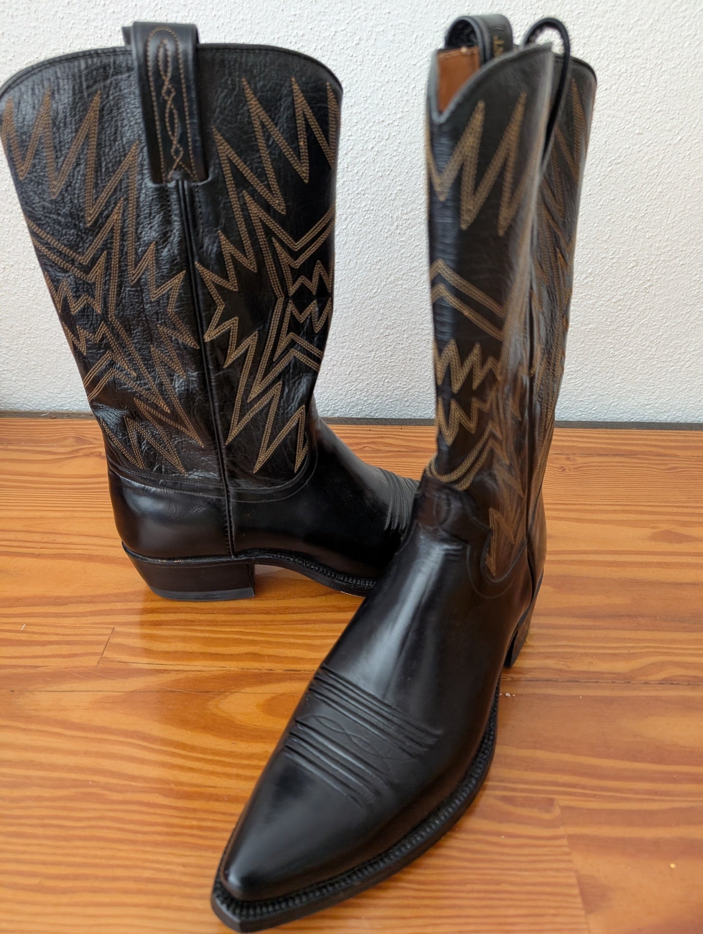 Men's Cowboy Boots Style 2240 from Dan Post - Apparel / Footwear (Leather Cowboy Boots, Western, Country, Black, Tan)