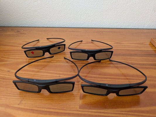 3D Active Glasses Model SSG-5100GB from Samsung - Electronics (Plastic, Electronics, 3D Glasses, Home Theater, Black)